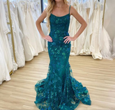 Elegante vestido de fiesta de sirena sin mangas, atractivo vestido de noche Y7368